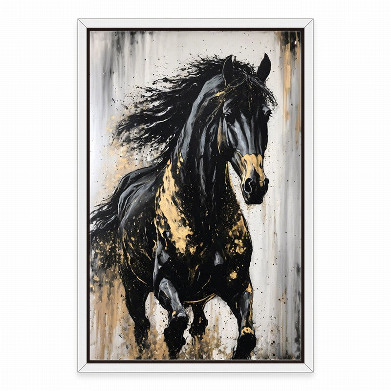 Equestrian Beauty: Horse Oil Painting