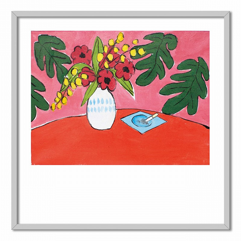 Square Plant and Flower Canvas Art