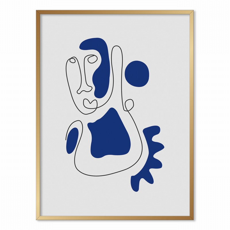 Klein Blue Decorative Wall Art