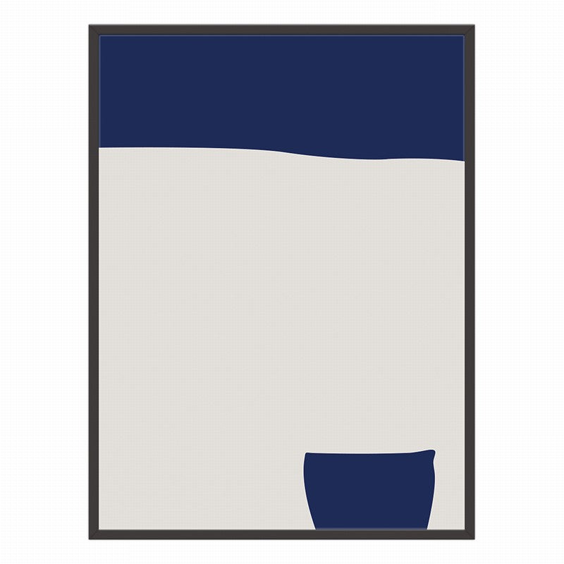 Klein Blue Modern Wall Decor