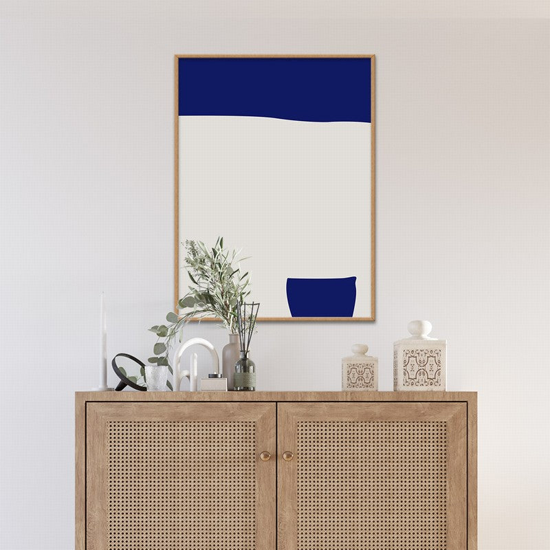 Klein Blue Modern Wall Decor