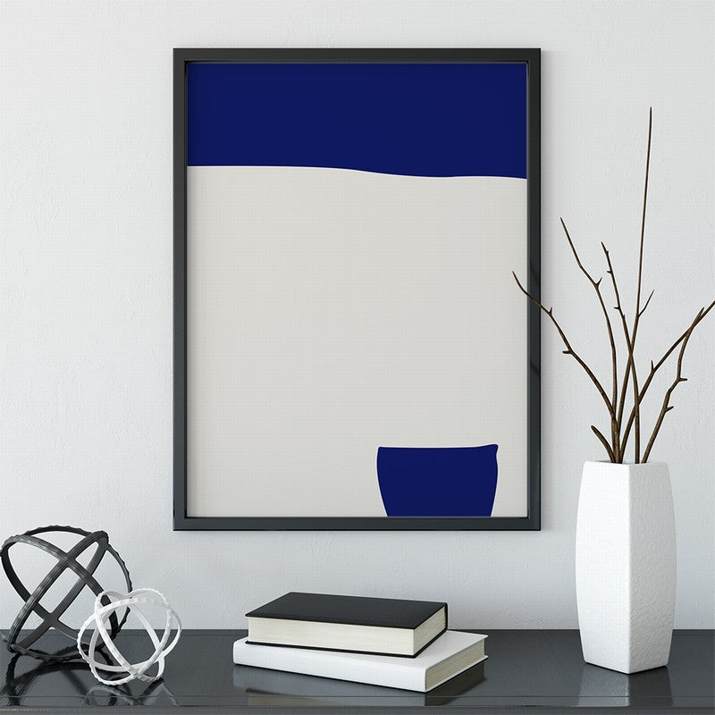 Klein Blue Modern Wall Decor