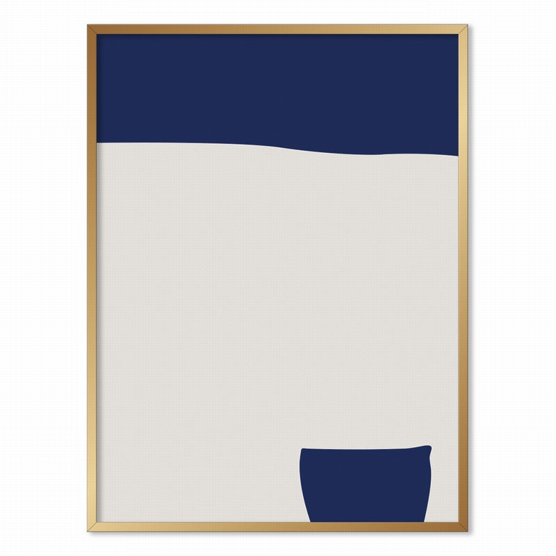 Klein Blue Modern Wall Decor