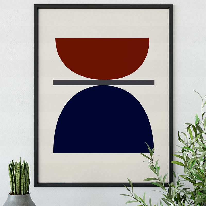 Klein Blue Modern Wall Art