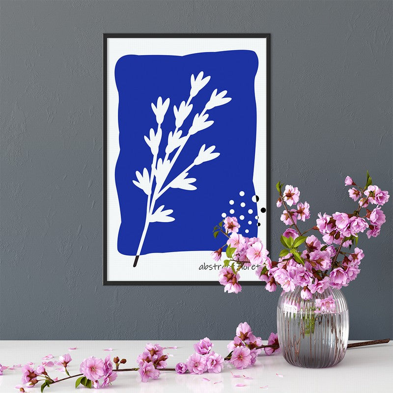 Klein Blue Landscape Painting