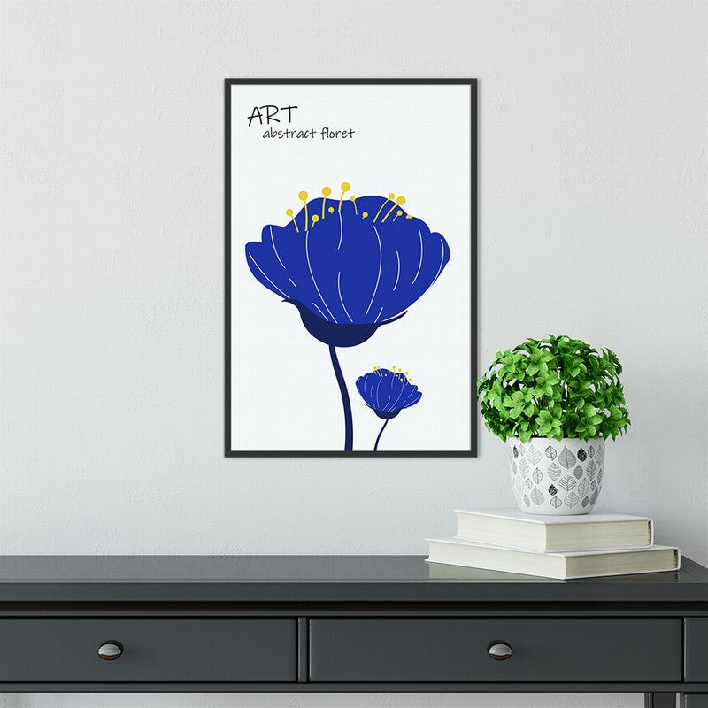 Klein Blue Watercolor Art