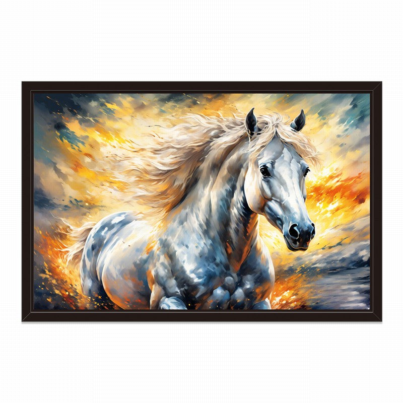 Timeless Horse Oil Painting for Classic Homes