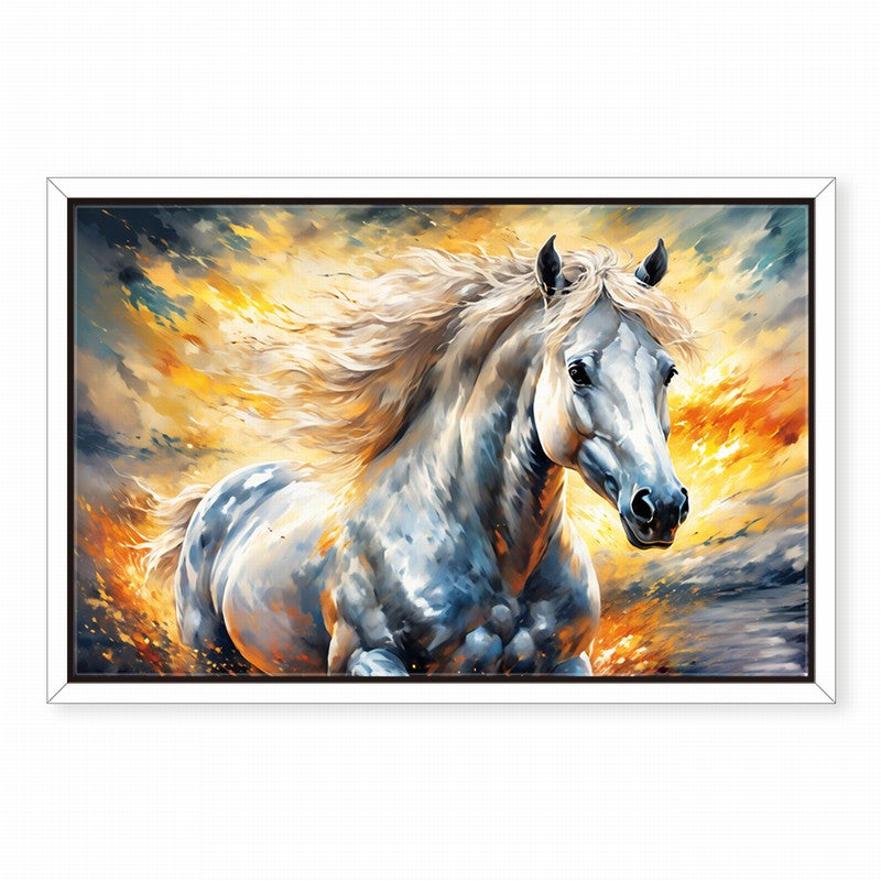 Timeless Horse Oil Painting for Classic Homes