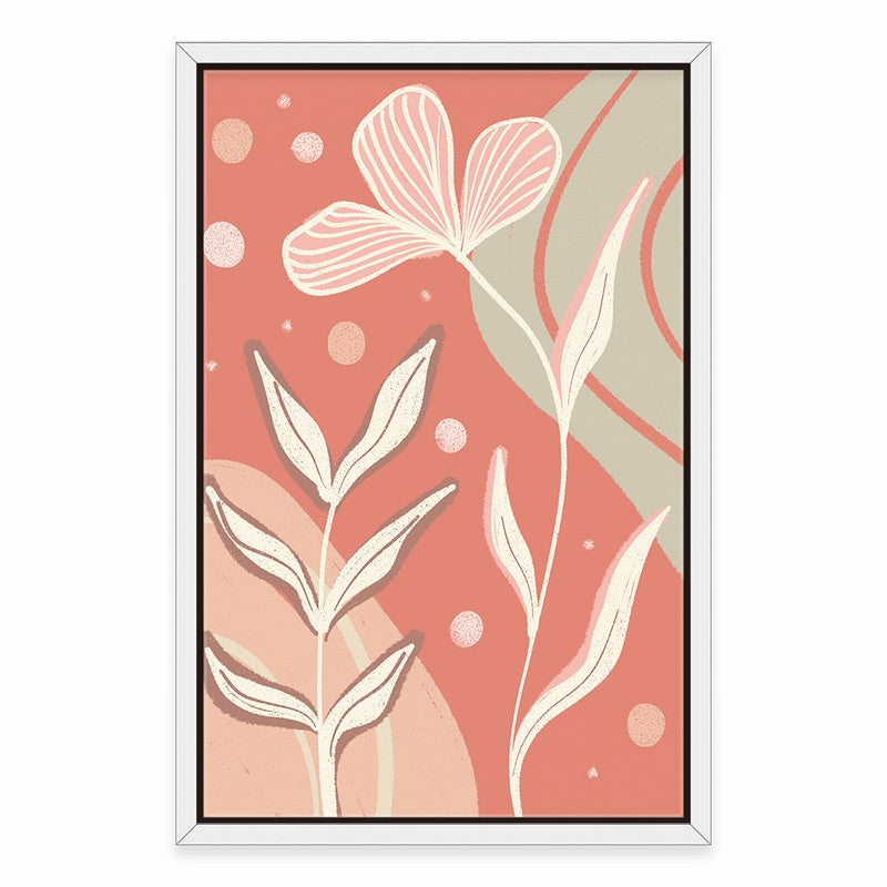 Gentle Serenity: Minimalist Art with Fresh Palette