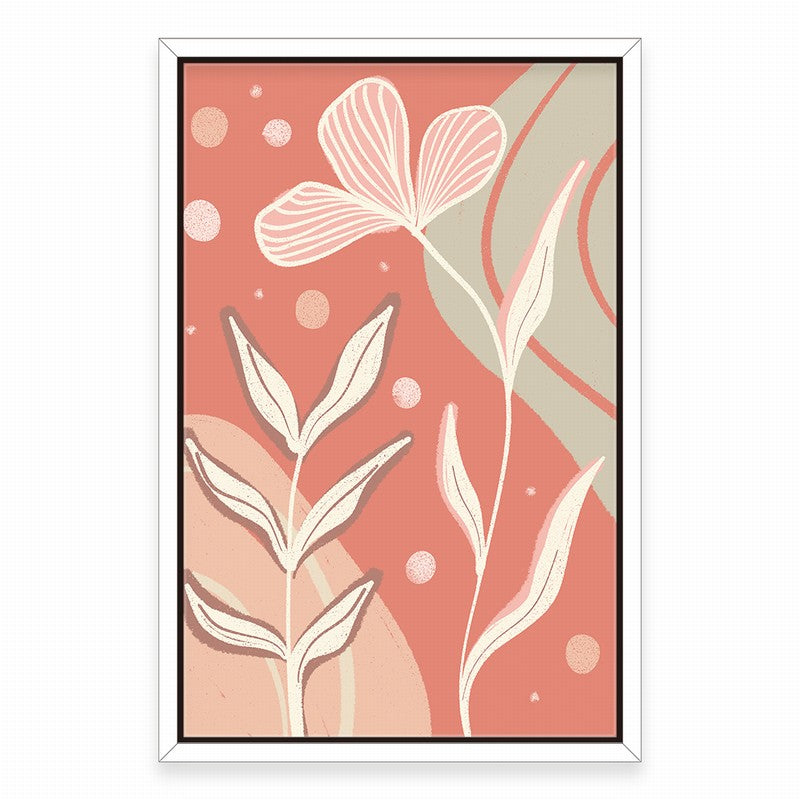 Gentle Serenity: Minimalist Art with Fresh Palette