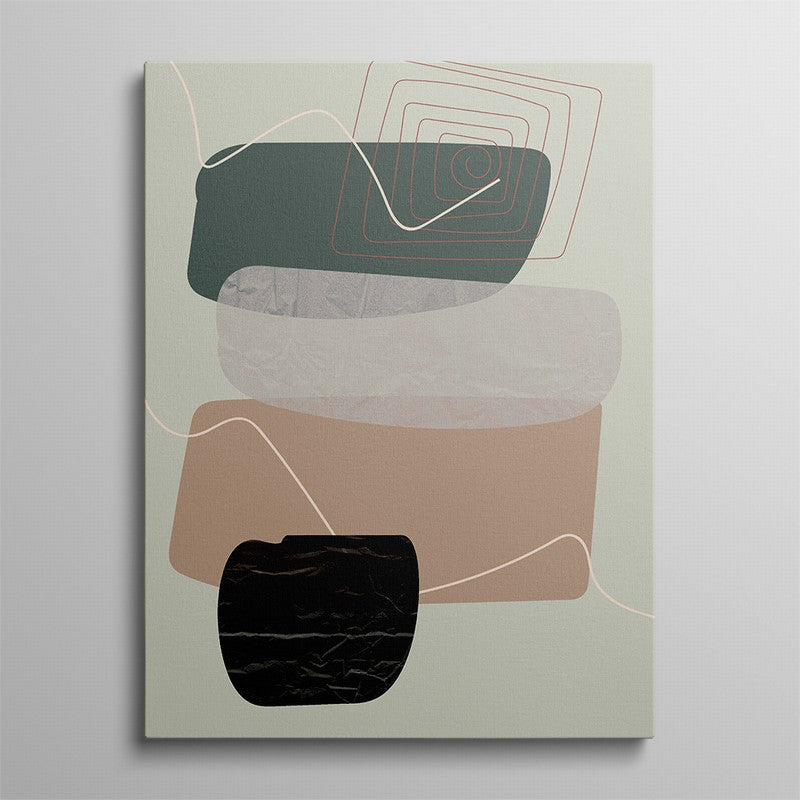 Modern Elegance: Simple Art with Fresh Hues