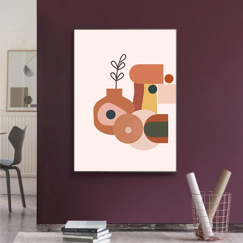 Soft Lines: Minimalist Drawings in Fresh Colors