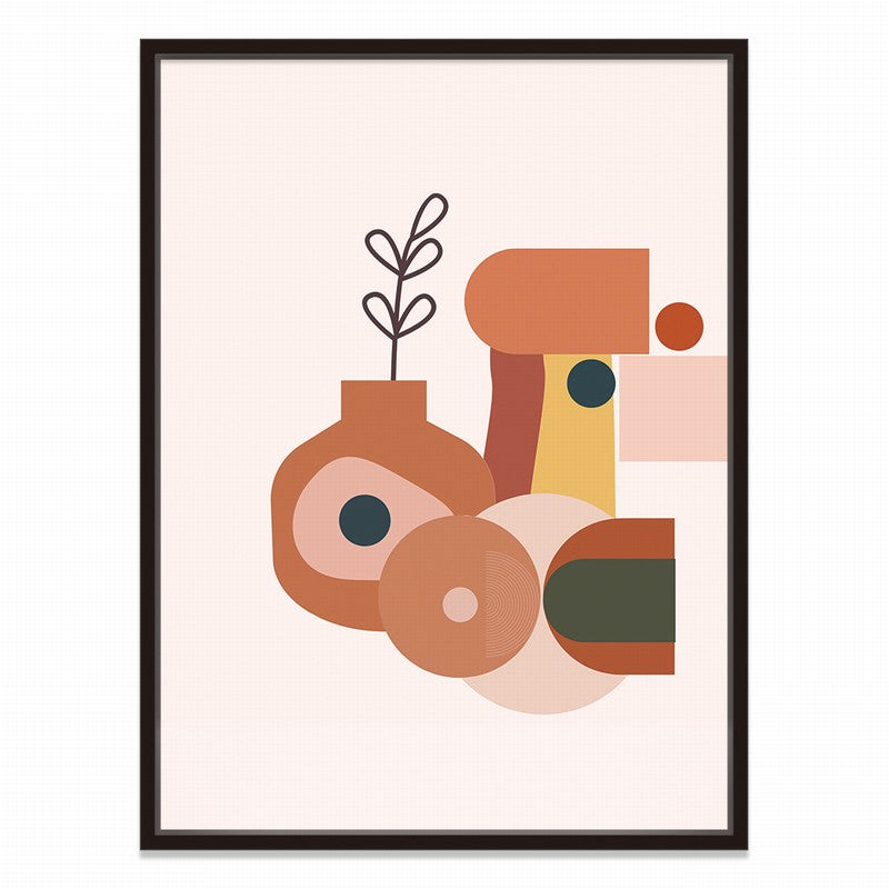 Soft Lines: Minimalist Drawings in Fresh Colors