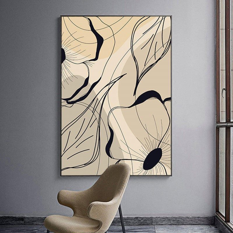 Calm Elegance: Fresh Colors with Minimalist Art