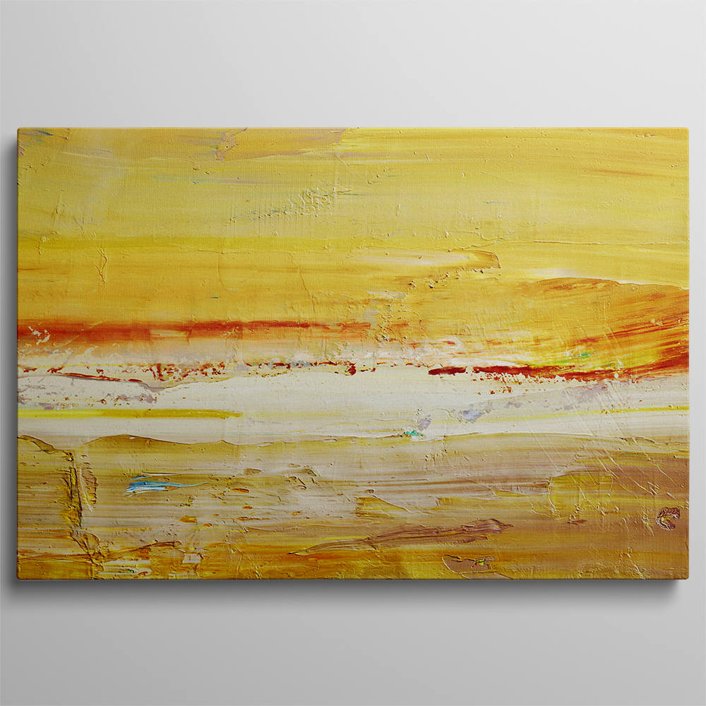 Radiance Amidst Abstract Thoughts Canvas