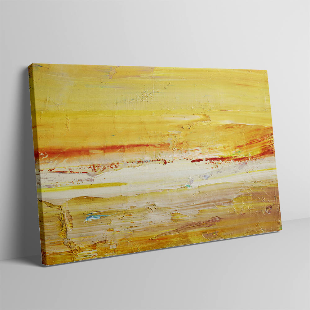 Radiance Amidst Abstract Thoughts Canvas