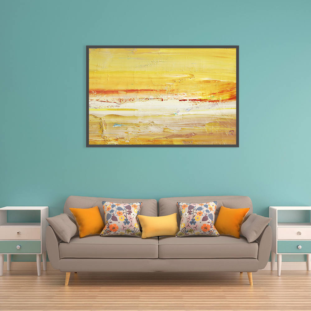 Radiance Amidst Abstract Thoughts Canvas