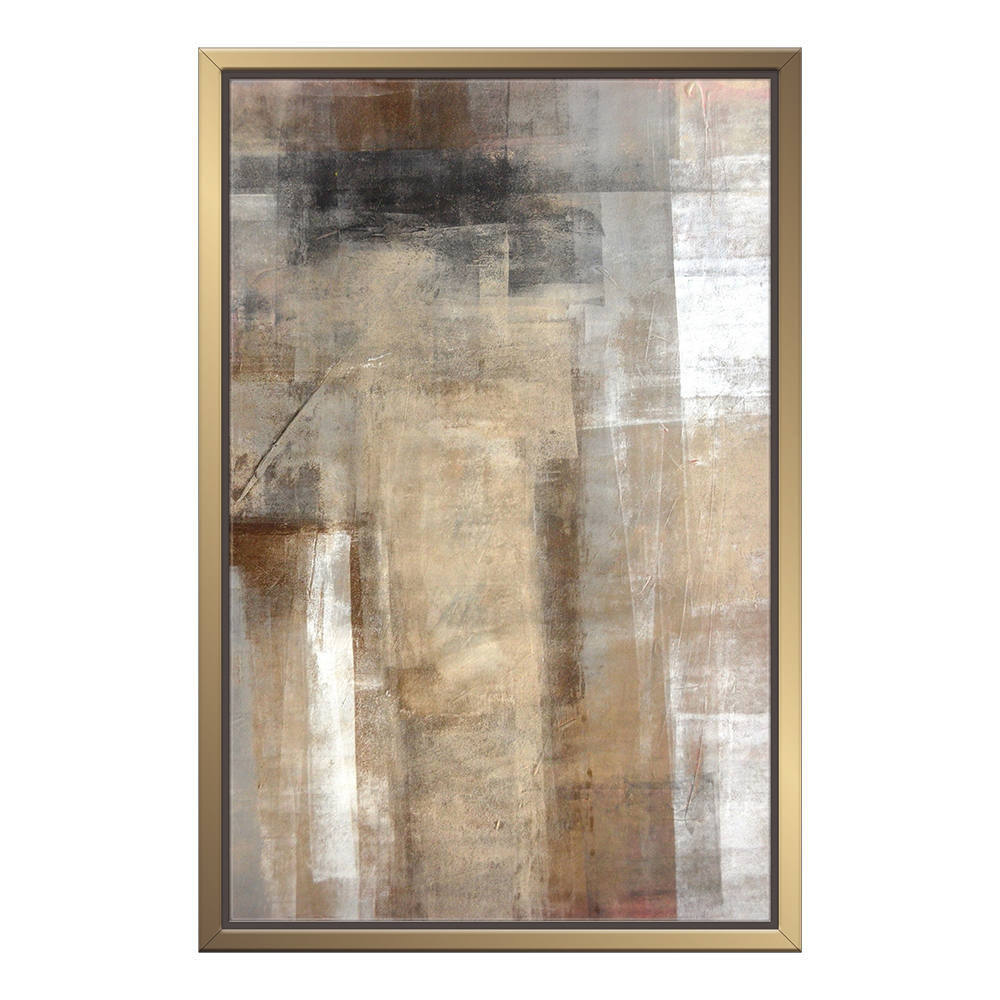 Serene Journey Through Beige Dreams