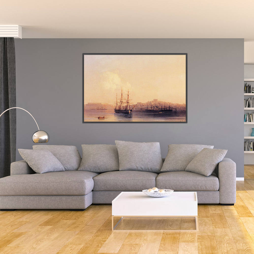 Vintage Harbor Decorative Painting