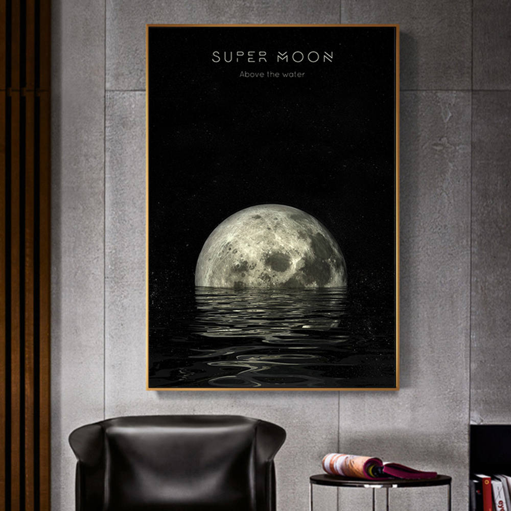 Moon's Shadow: Sea Embrace Canvas