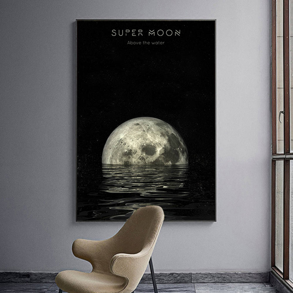 Moon's Shadow: Sea Embrace Canvas