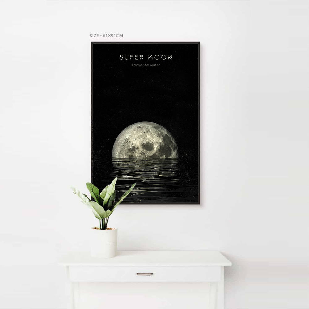 Moon's Shadow: Sea Embrace Canvas