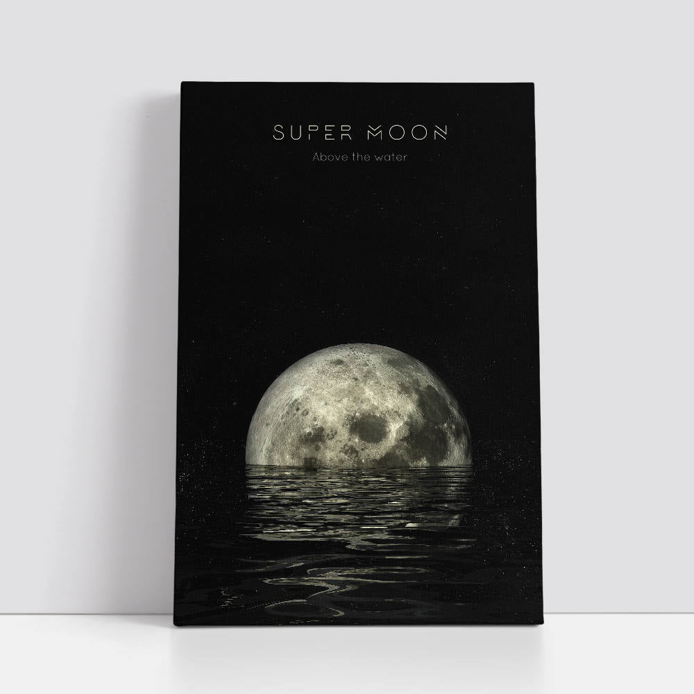 Moon's Shadow: Sea Embrace Canvas