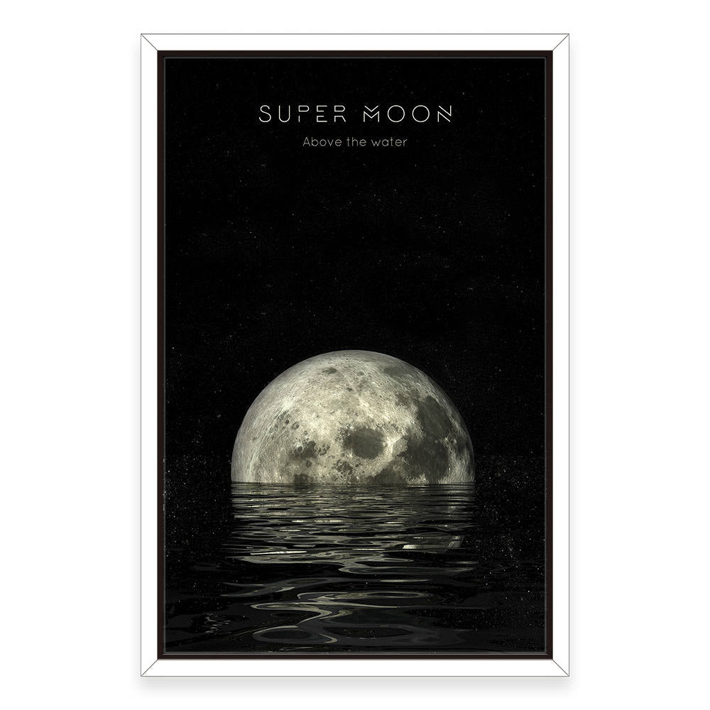 Moon's Shadow: Sea Embrace Canvas