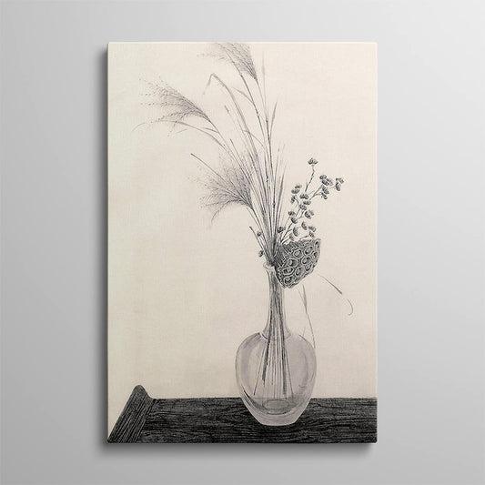 Minimalist Elegance: Seed Silhouettes Canvas