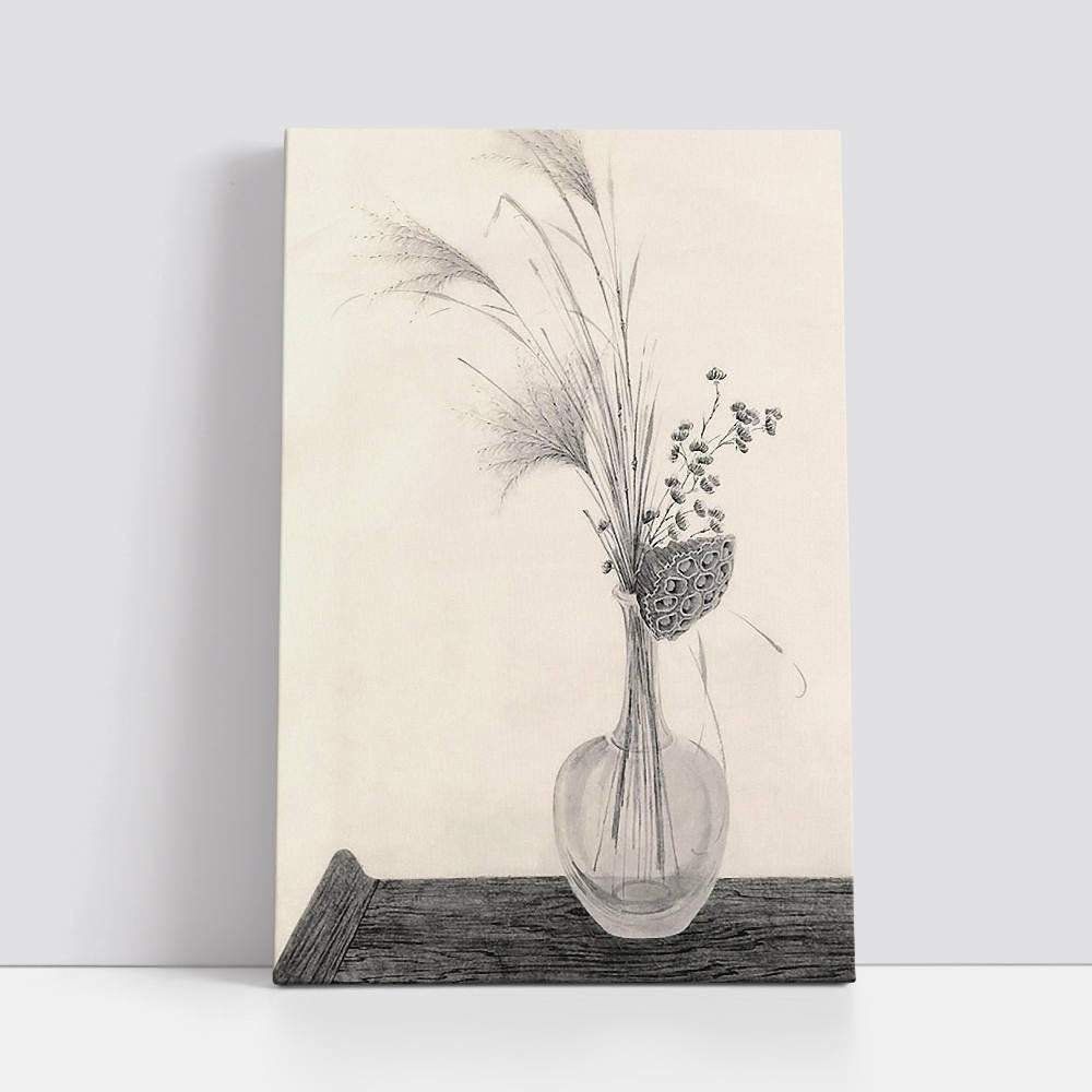 Minimalist Elegance: Seed Silhouettes Canvas