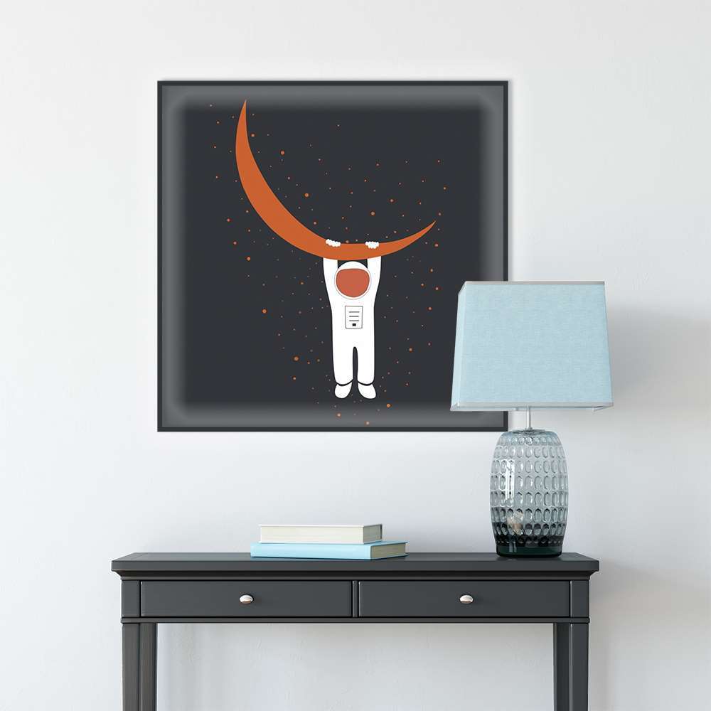 Half Moon Art Child Room Prints