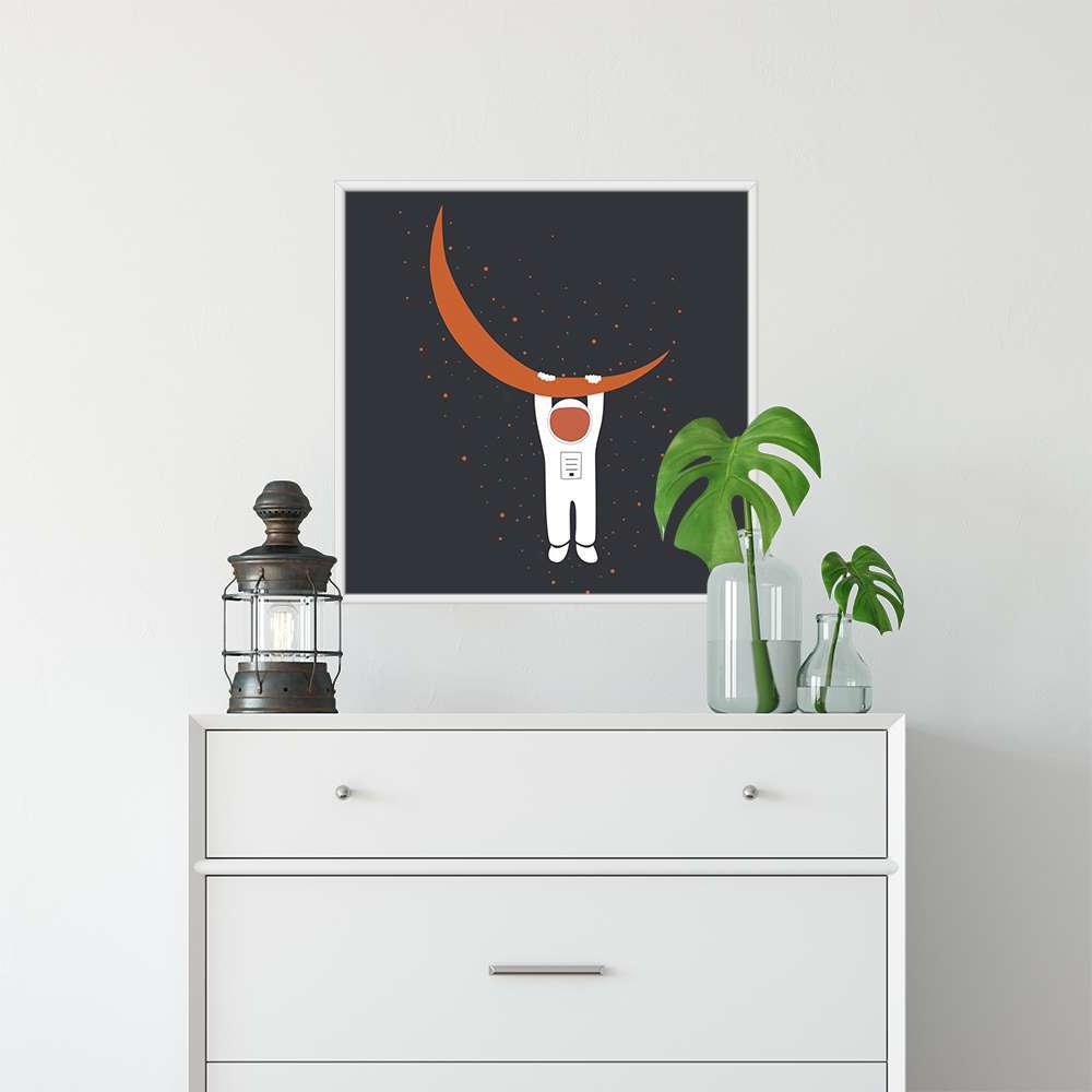 Half Moon Art Child Room Prints