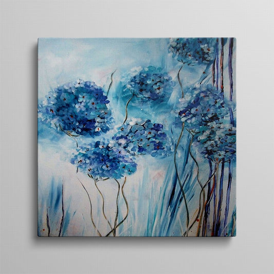 Blue Lotus, Seed Awakening Canvas