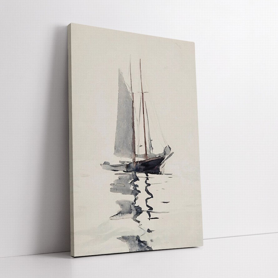 Sailing Into Shadowed Waters Wall Art