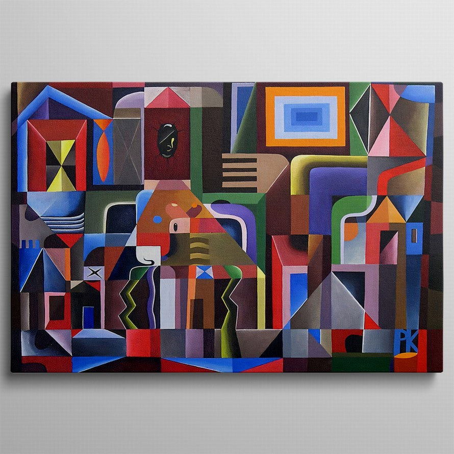 Spectrum Dance, Patterned Bliss Wall Art