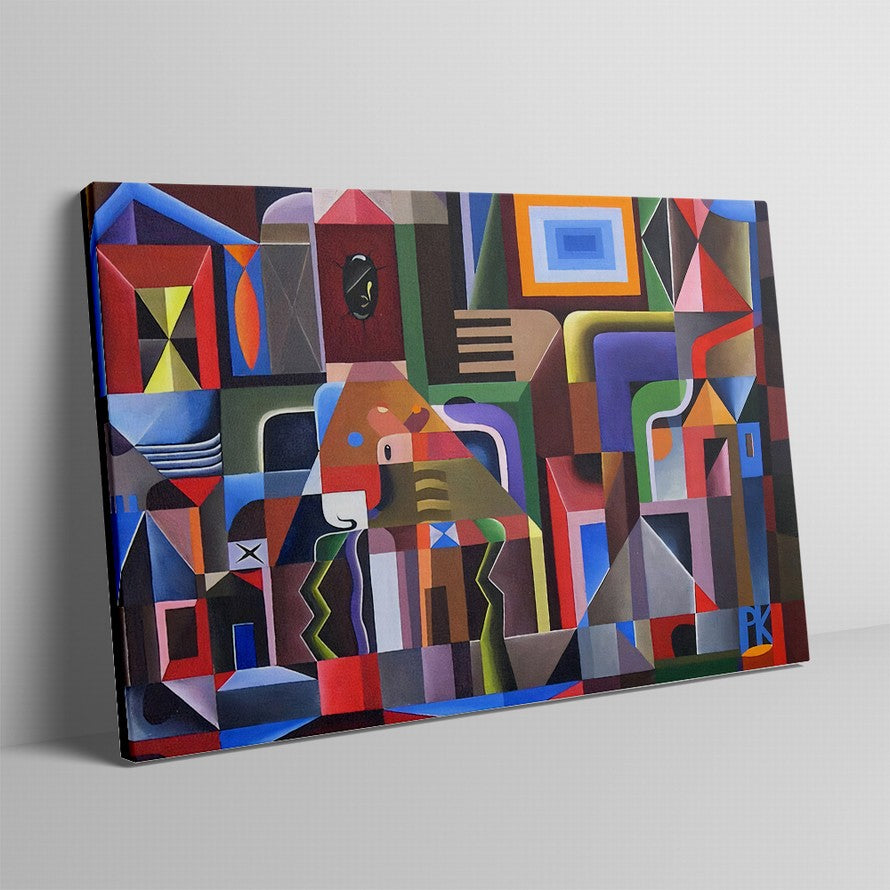 Spectrum Dance, Patterned Bliss Wall Art