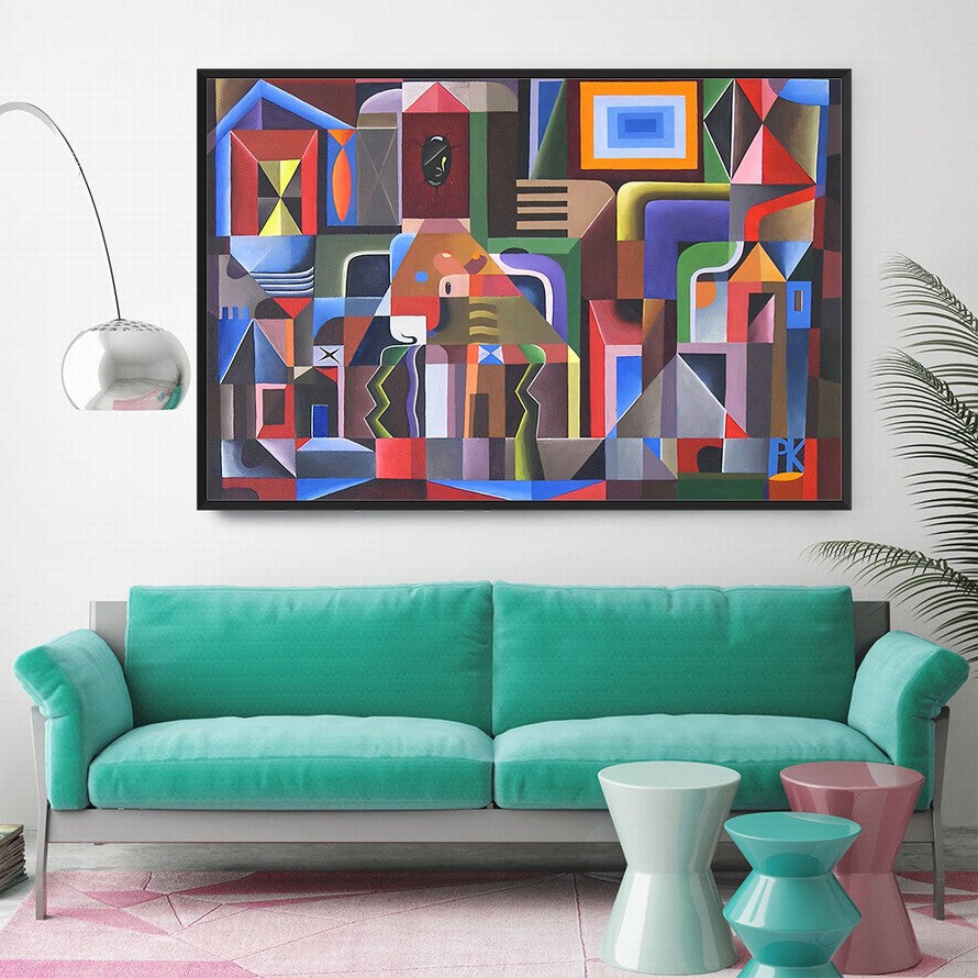 Spectrum Dance, Patterned Bliss Wall Art
