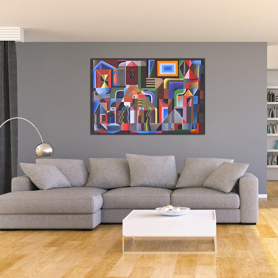 Spectrum Dance, Patterned Bliss Wall Art