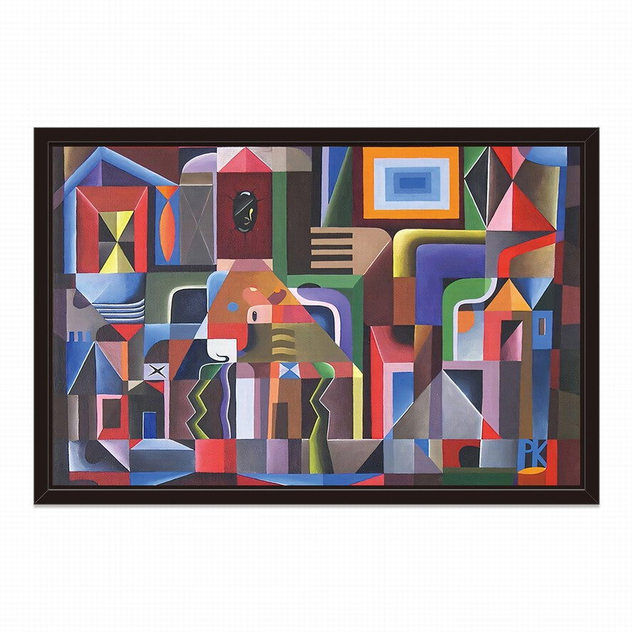 Spectrum Dance, Patterned Bliss Wall Art