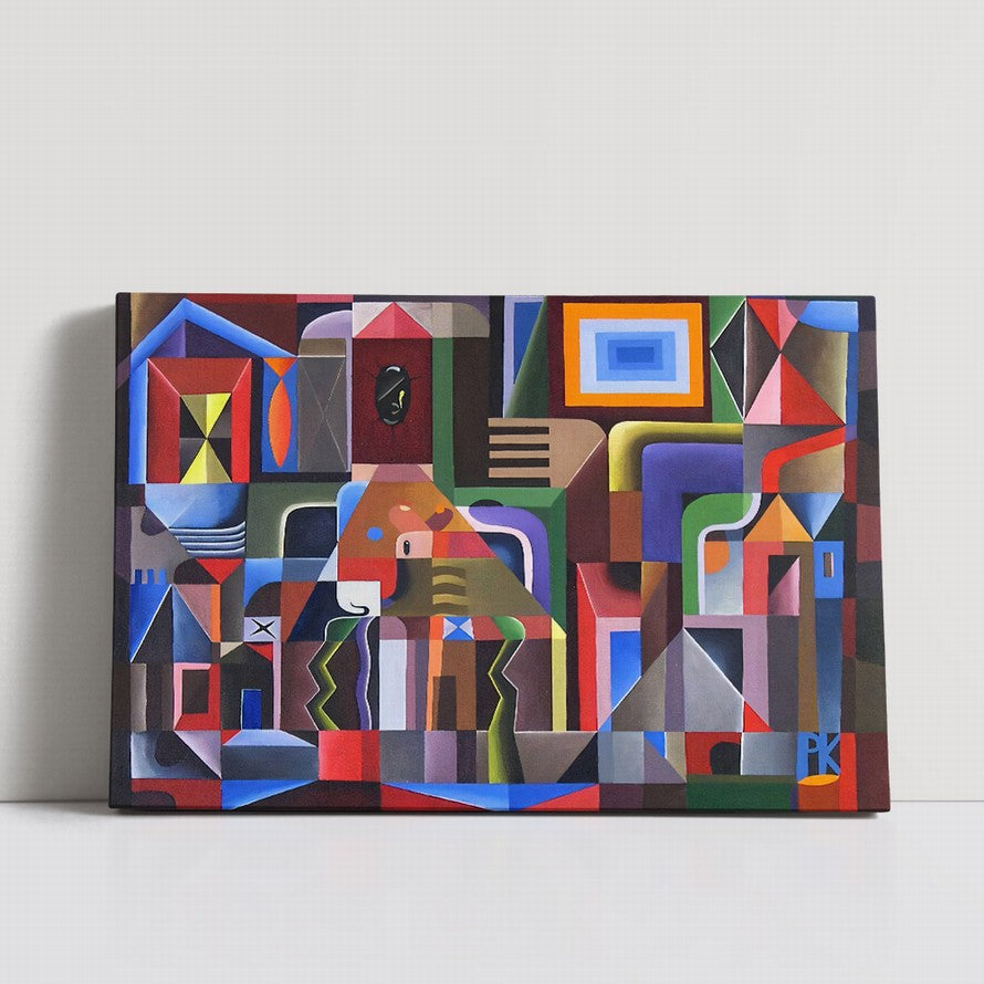 Spectrum Dance, Patterned Bliss Wall Art
