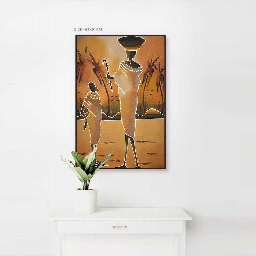 African Elegance, Lady's Essence Canvas