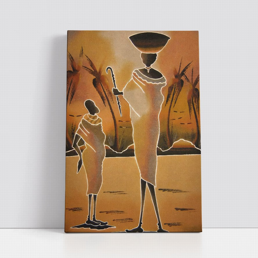 African Elegance, Lady's Essence Canvas