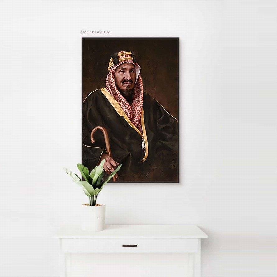 Arabic Portrait Oil Canvas