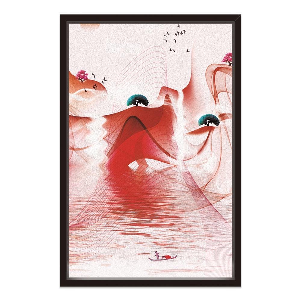 Red Art Painting Home Decoration Canvas