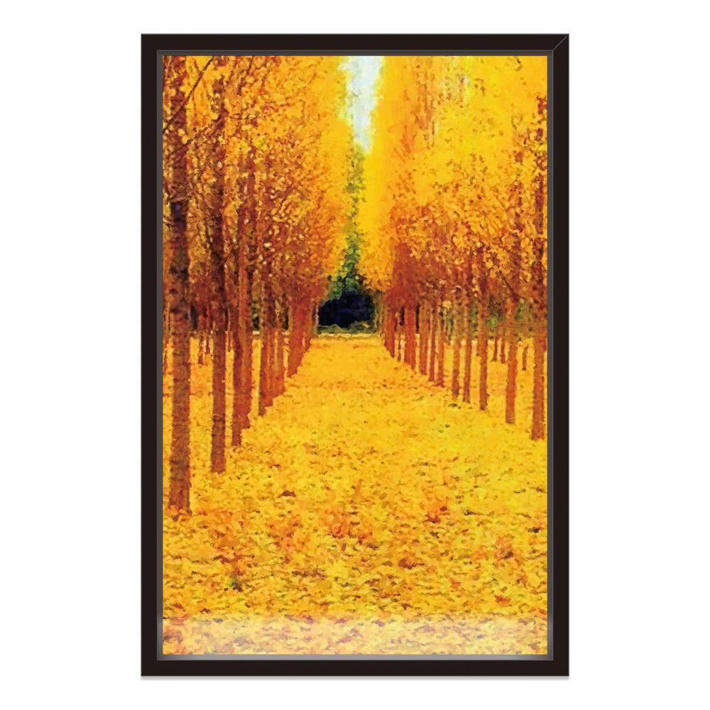 Golden Autumn Trees Home Decoration Canvas