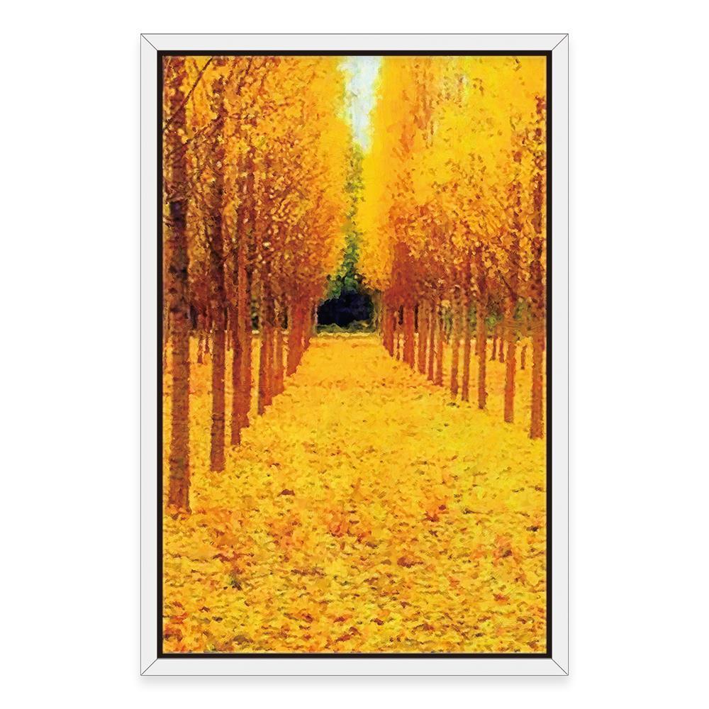 Golden Autumn Trees Home Decoration Canvas