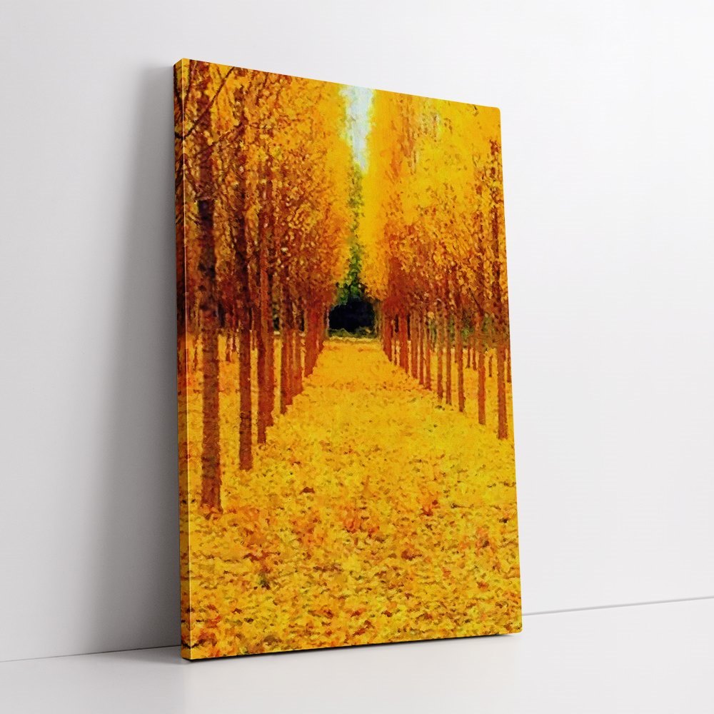 Golden Autumn Trees Home Decoration Canvas