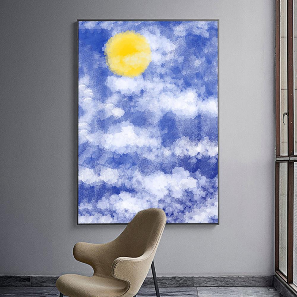 Sky Wall Art Home Decoration Canvas