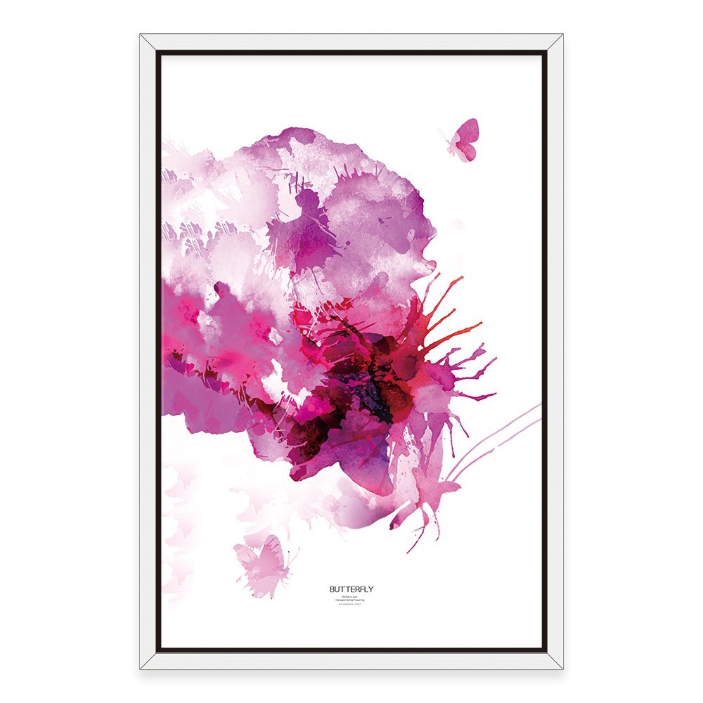 Purple Butterfly Home Decoration Canvas