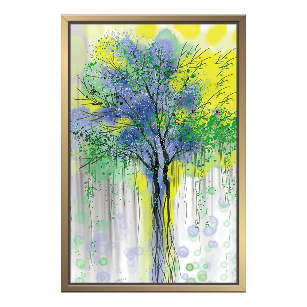 Fantasy Multi Color Tree Home Decoration Canvas